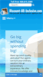 Mobile Screenshot of discount-all-inclusive.com
